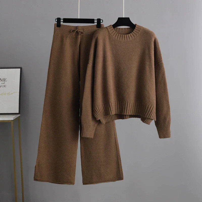 Annabelle Luxe Comfortabel Gebreid Set