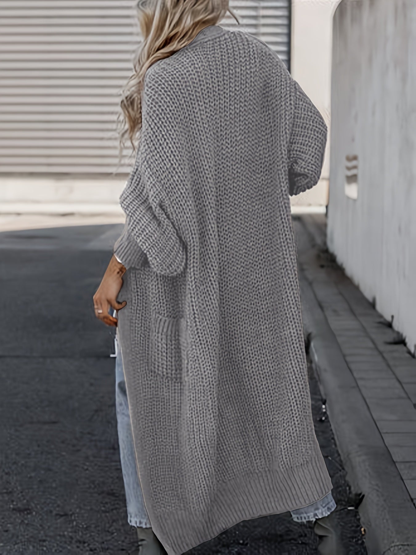 Anna - Casual Knitwear Cardigan met Praktische Zakken