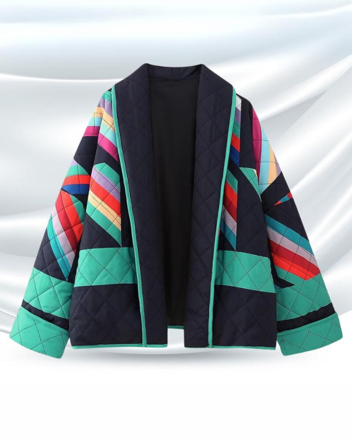 De Aria - Kunstzinnige Patchwork Jas