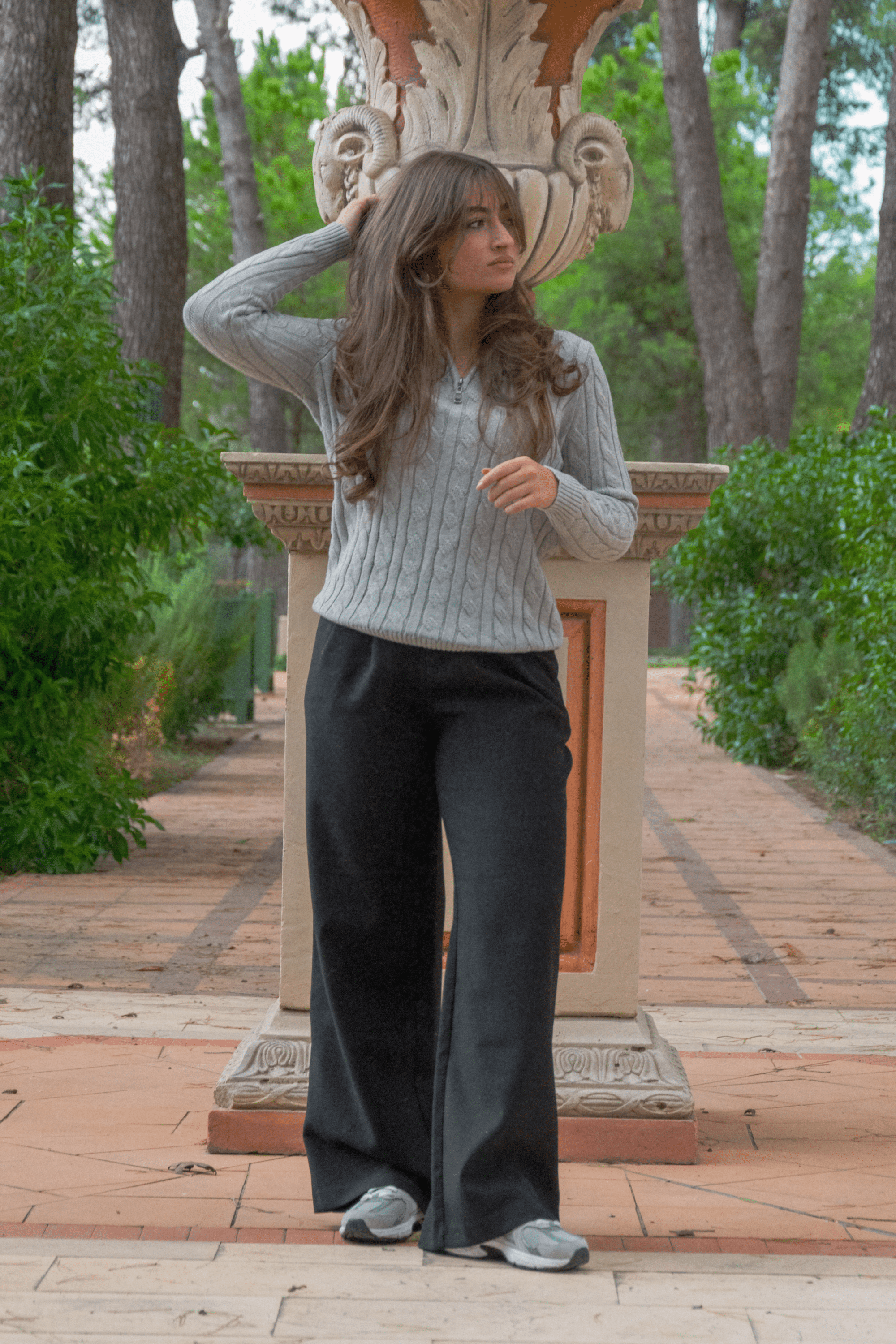 Isabelle – Elegante Gebreide Ziptrui