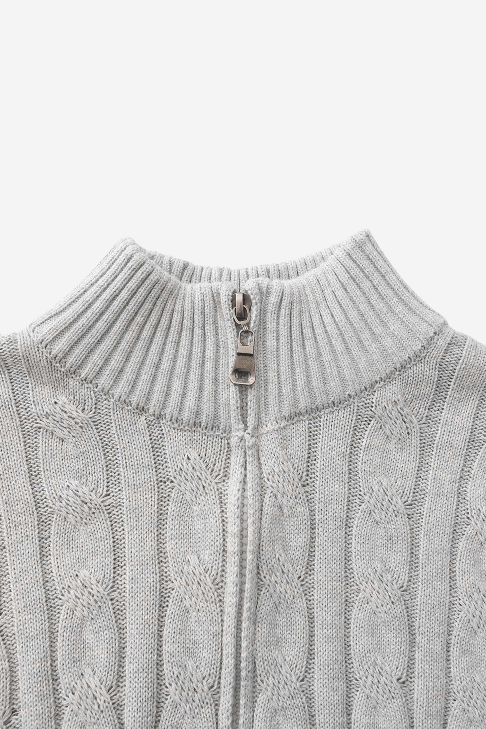 Isabelle – Elegante Gebreide Ziptrui
