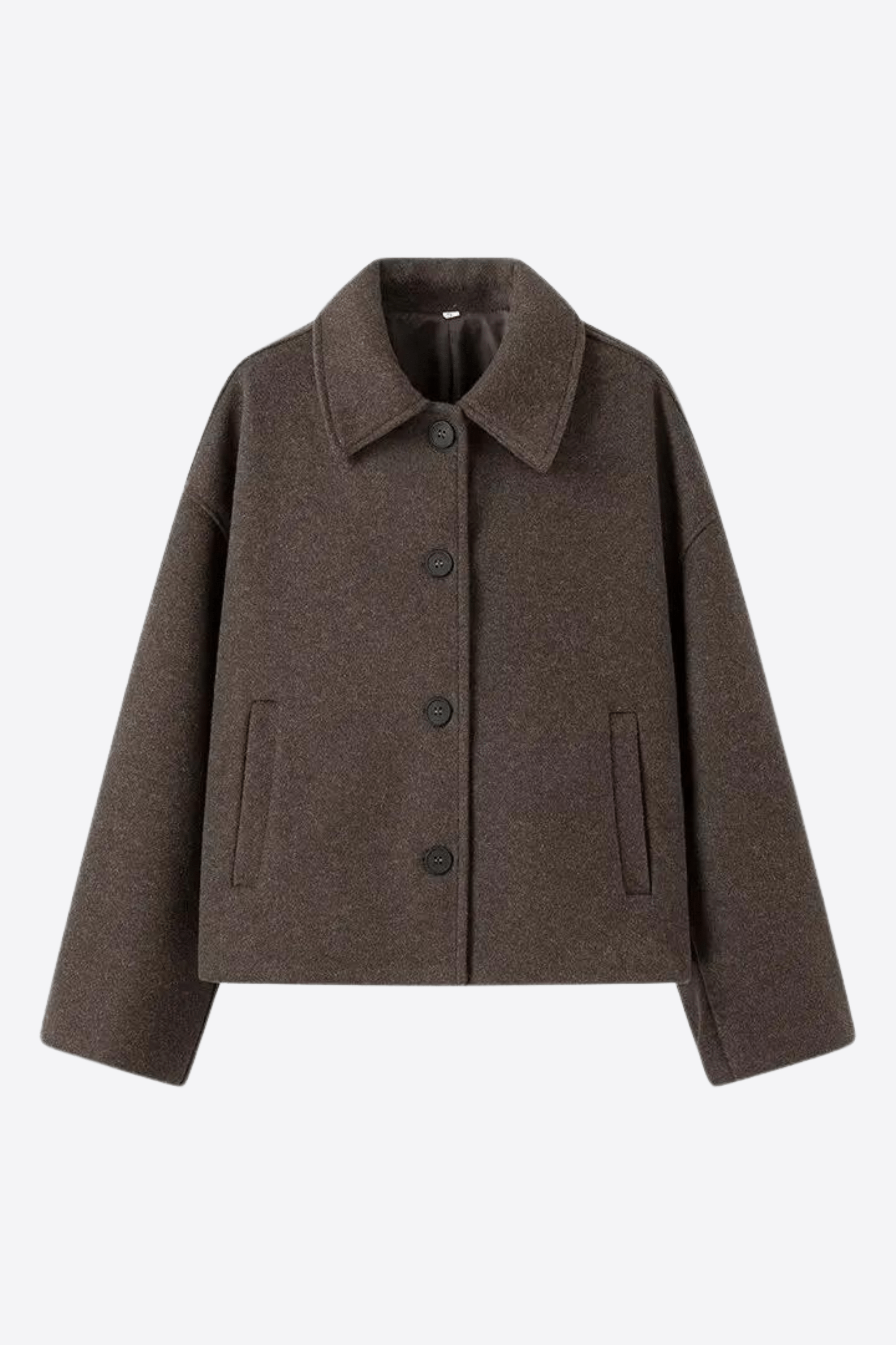 Charlotte - Elegante Bruine Jas