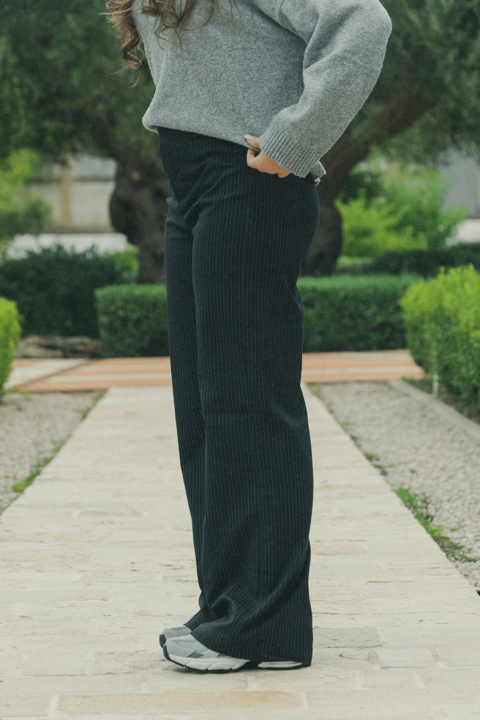 Isabelle Hoge Taille Wijde Broek