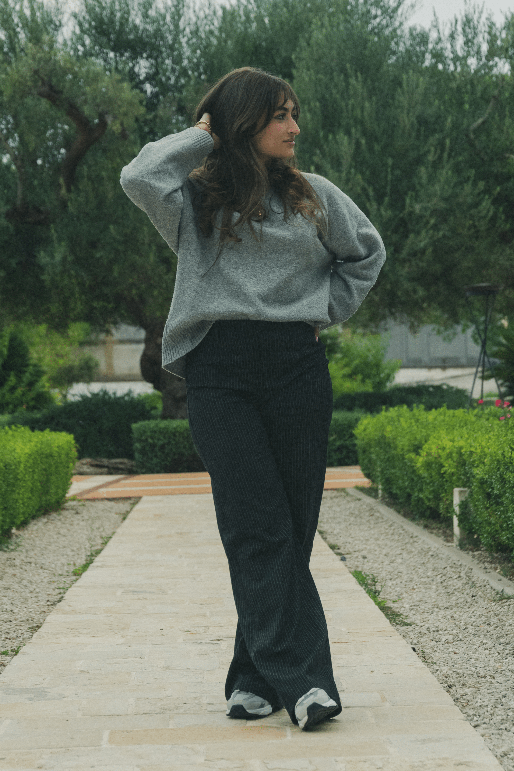 Isabelle Hoge Taille Wijde Broek