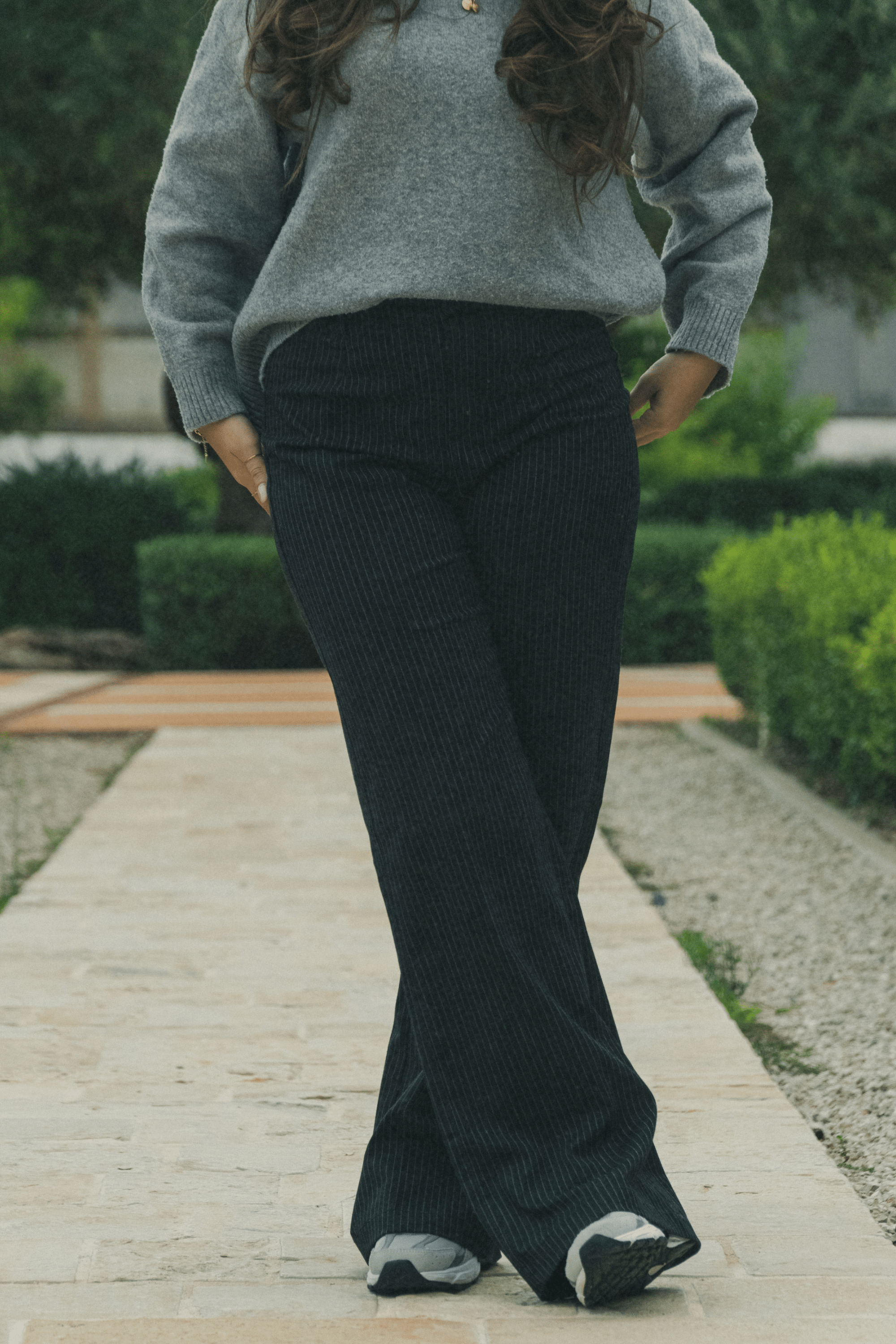 Isabelle Hoge Taille Wijde Broek