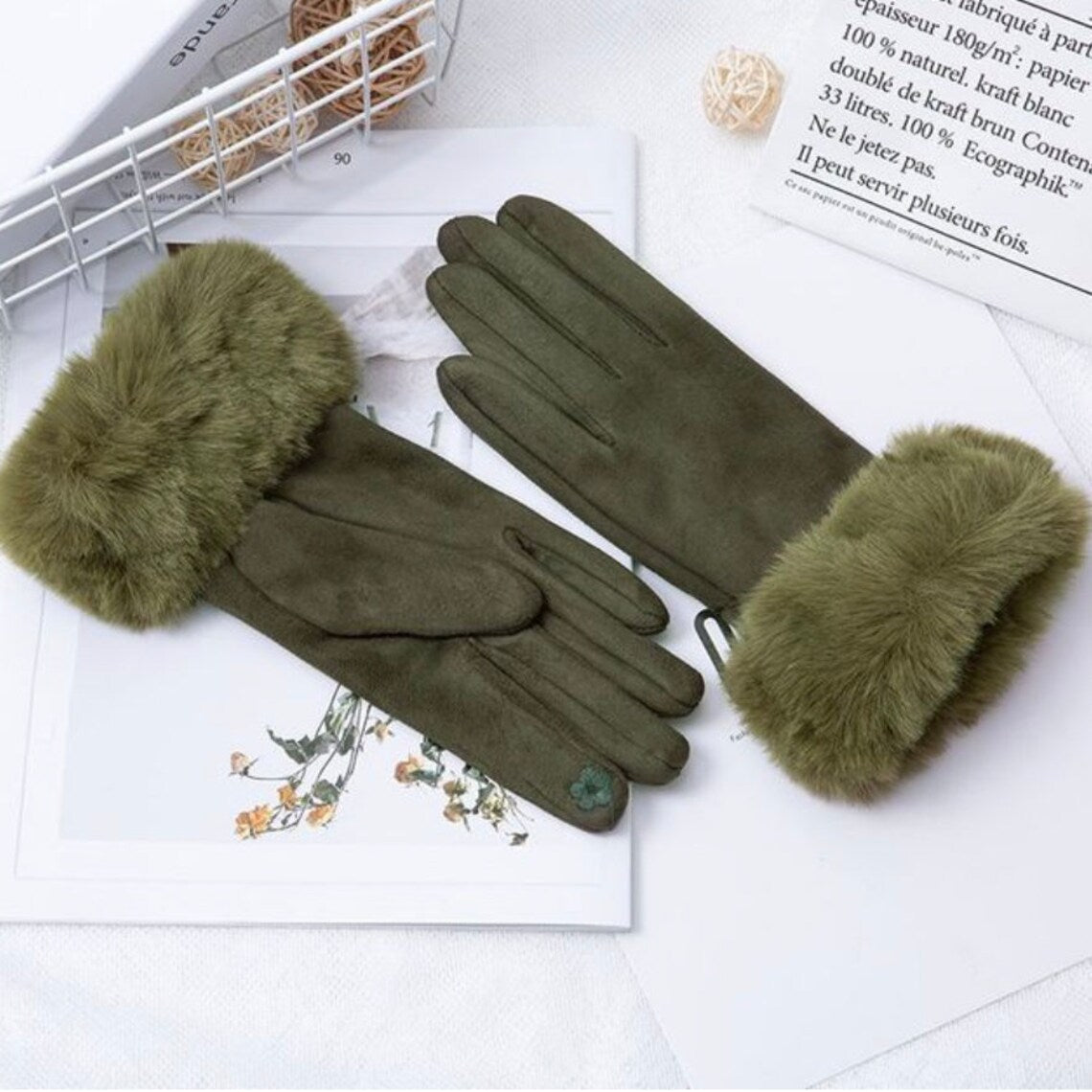 Nikki Suède Handschoenen | Klassiek & Elegant