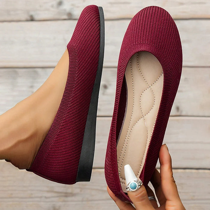 Emma Comfortabele Antislip Leren Instappers