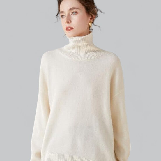 Vivienne - Luxe Cashmere Sweater - Elegance and Comfort