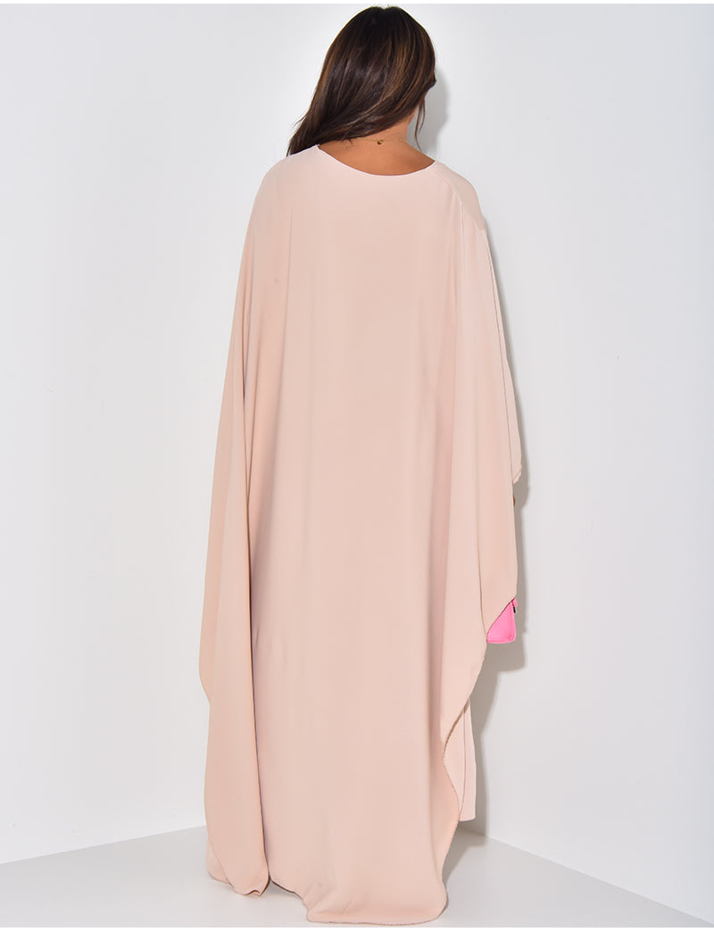 Noor Vloeiende Cape Jurk