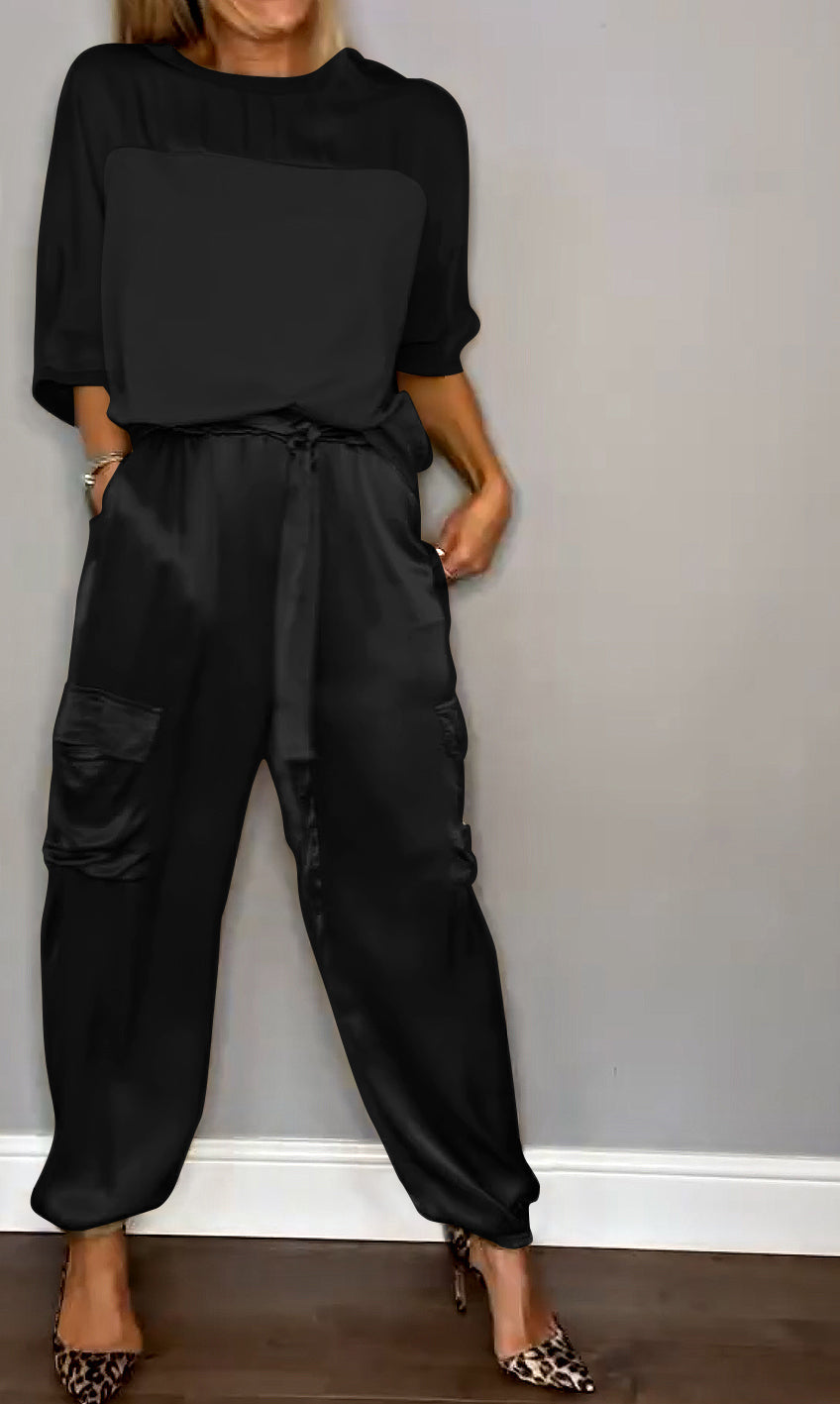 Katrina Elegant Satijnen Set
