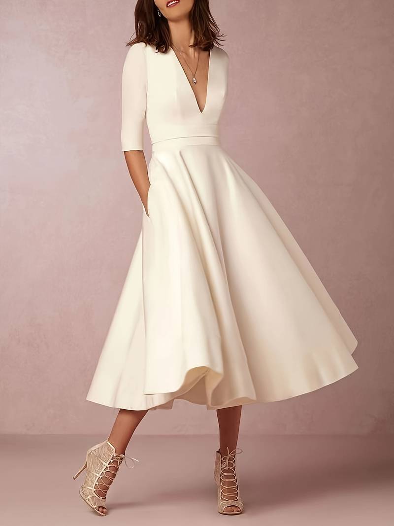 Sophia - Charming Retro A-line Swing Dress