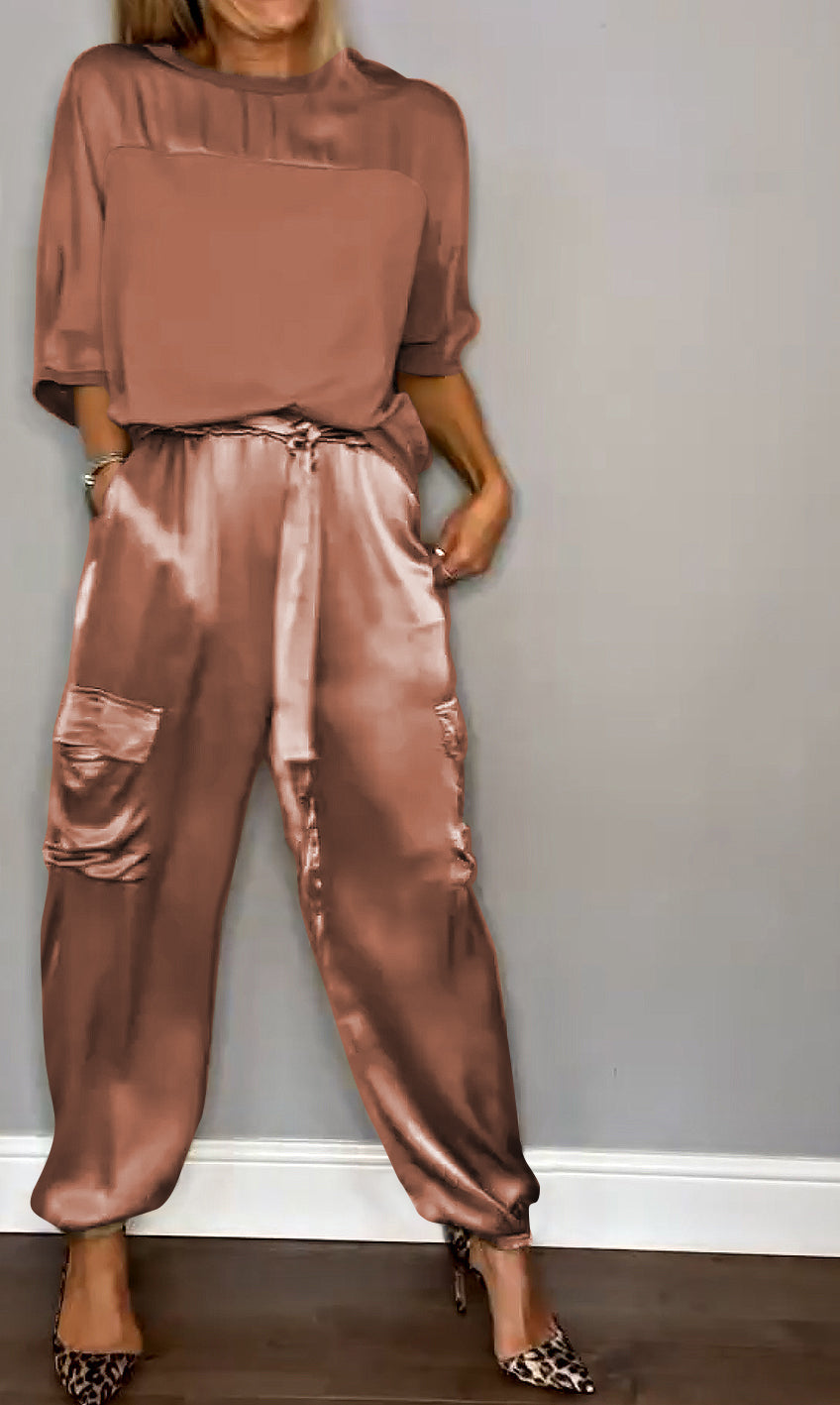 Katrina Elegant Satijnen Set