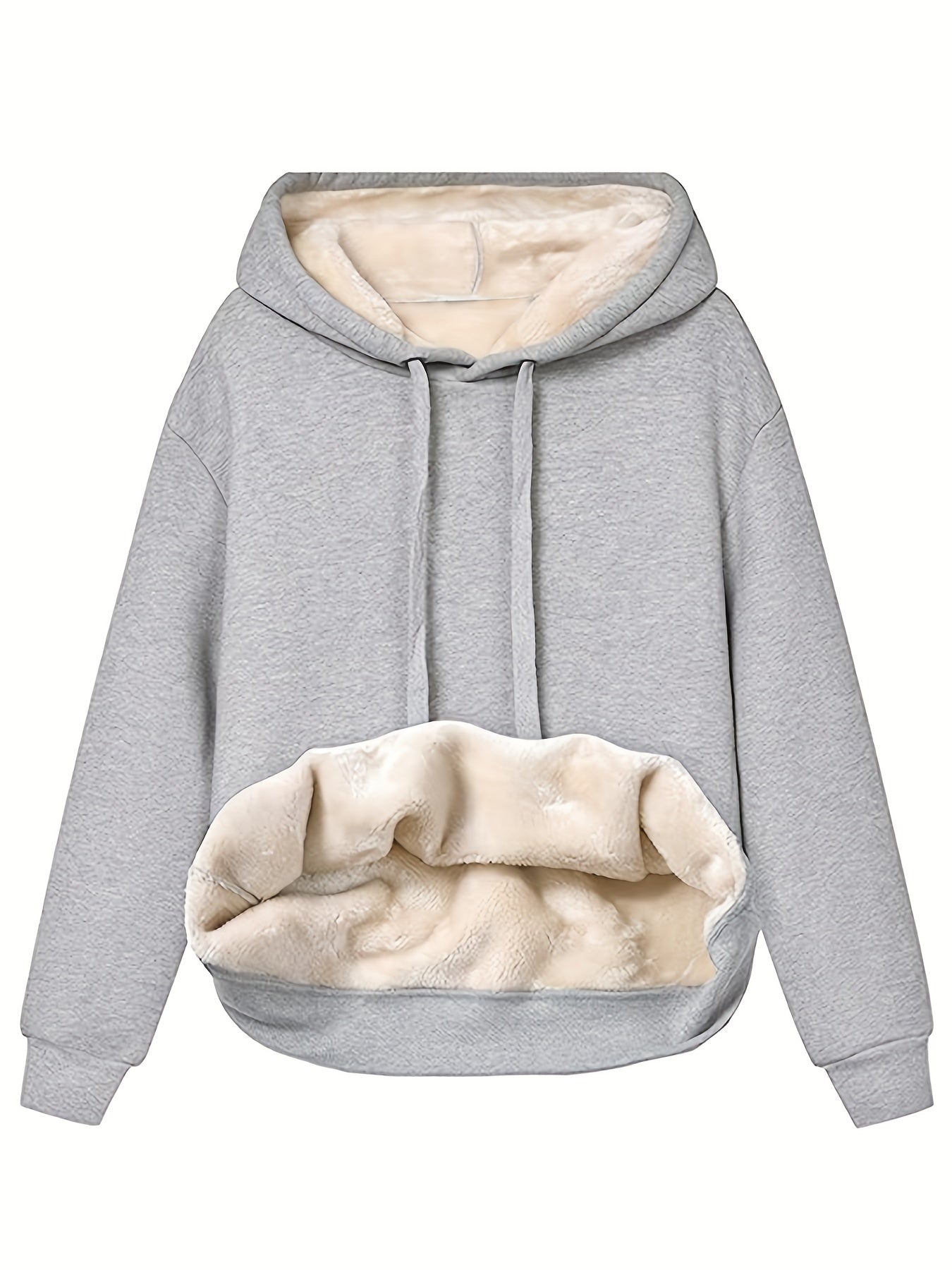 Ella Warme Fleece Hoodie voor Vrouwen