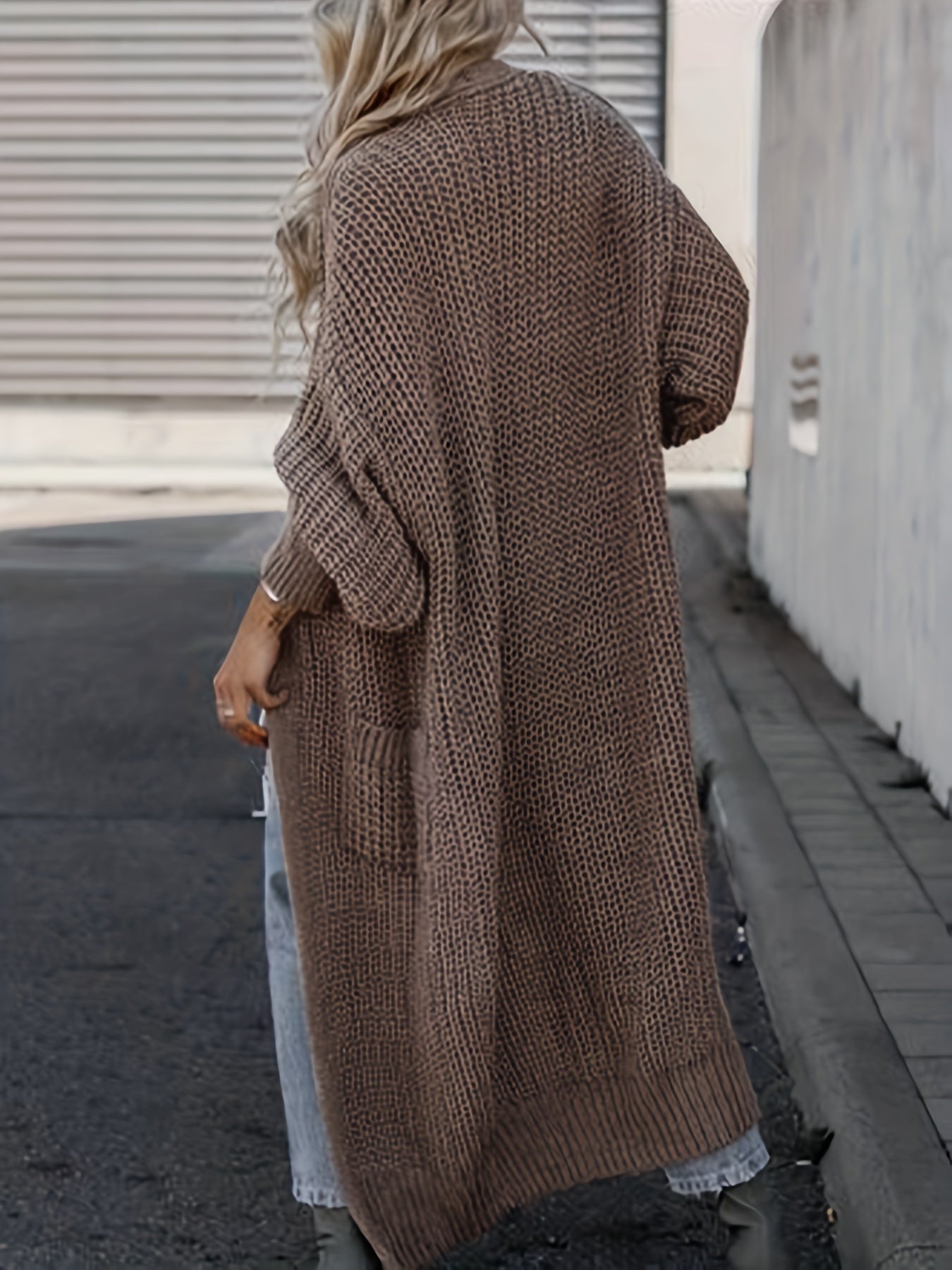 Anna - Casual Knitwear Cardigan met Praktische Zakken