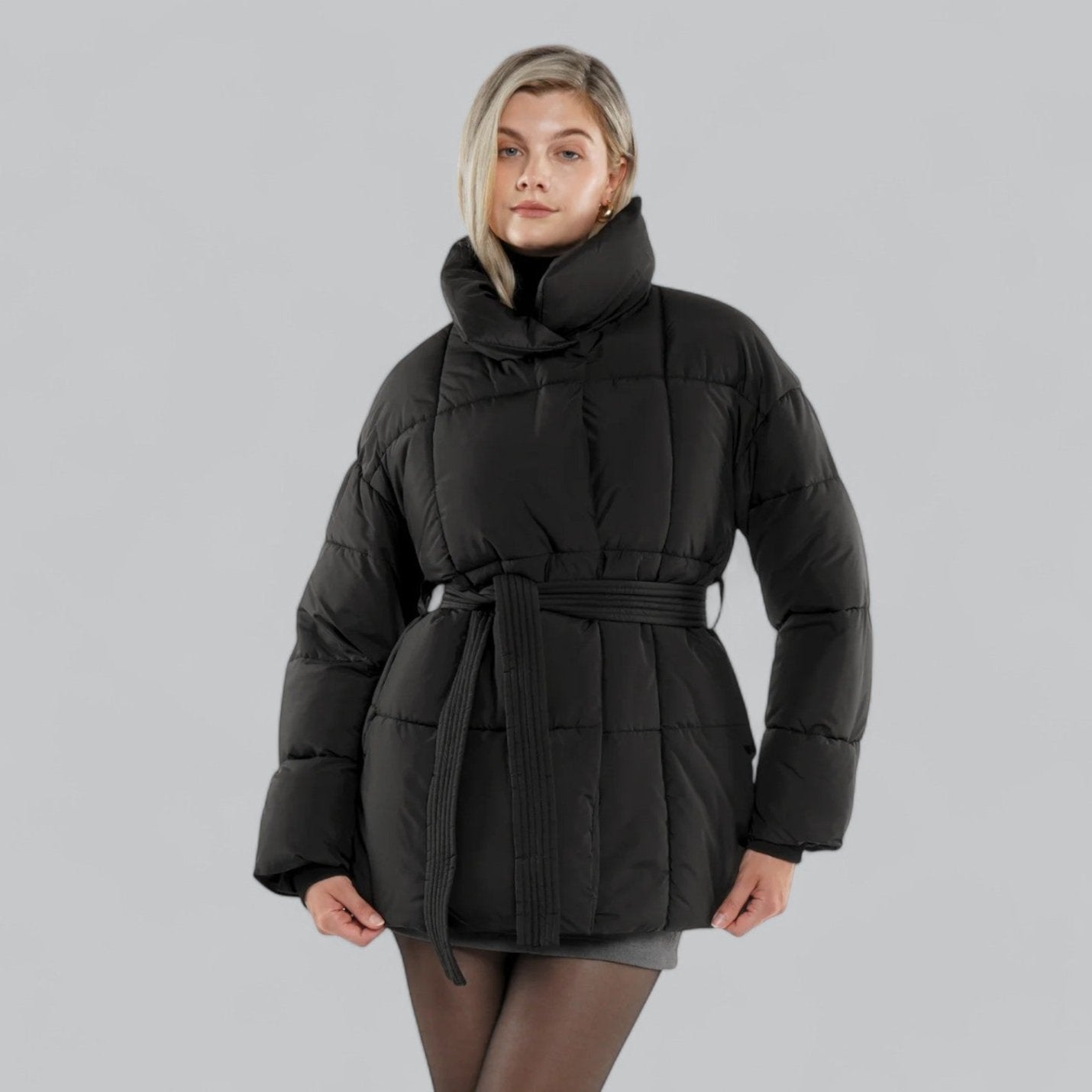 Olivia - Winter Jas met Tailleband