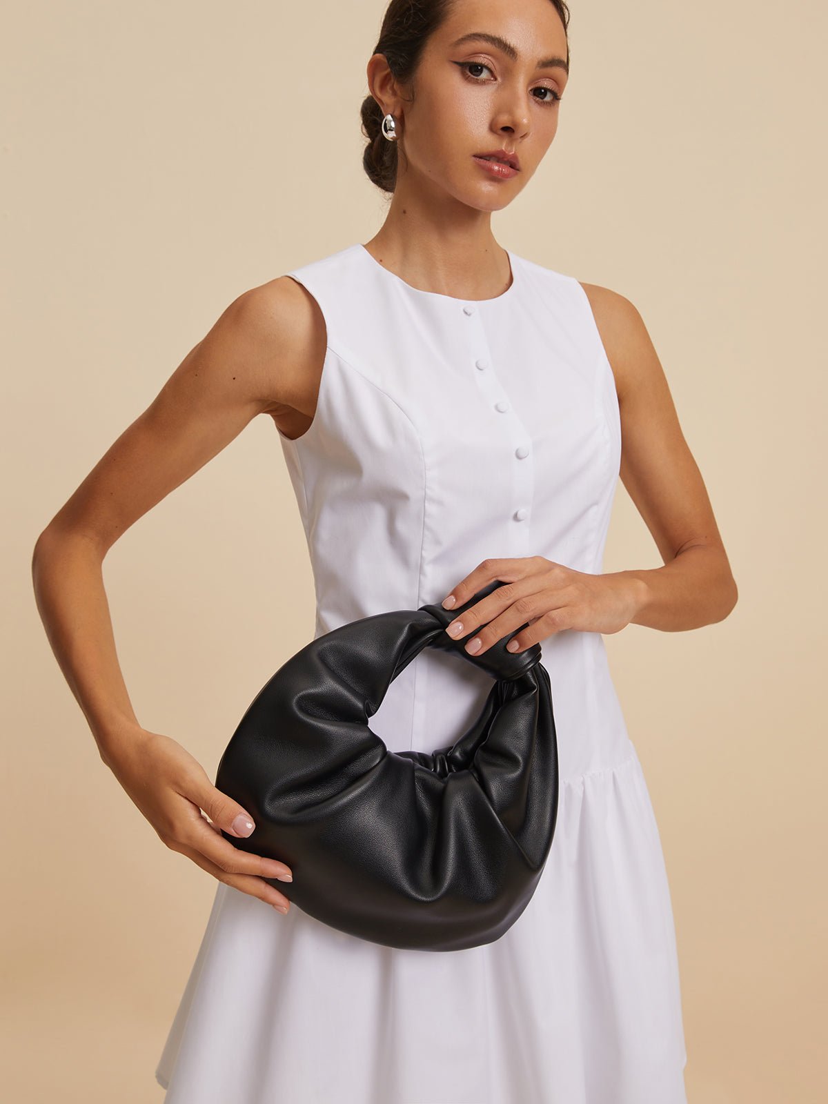 Celeste - Crescent Knotted Tas