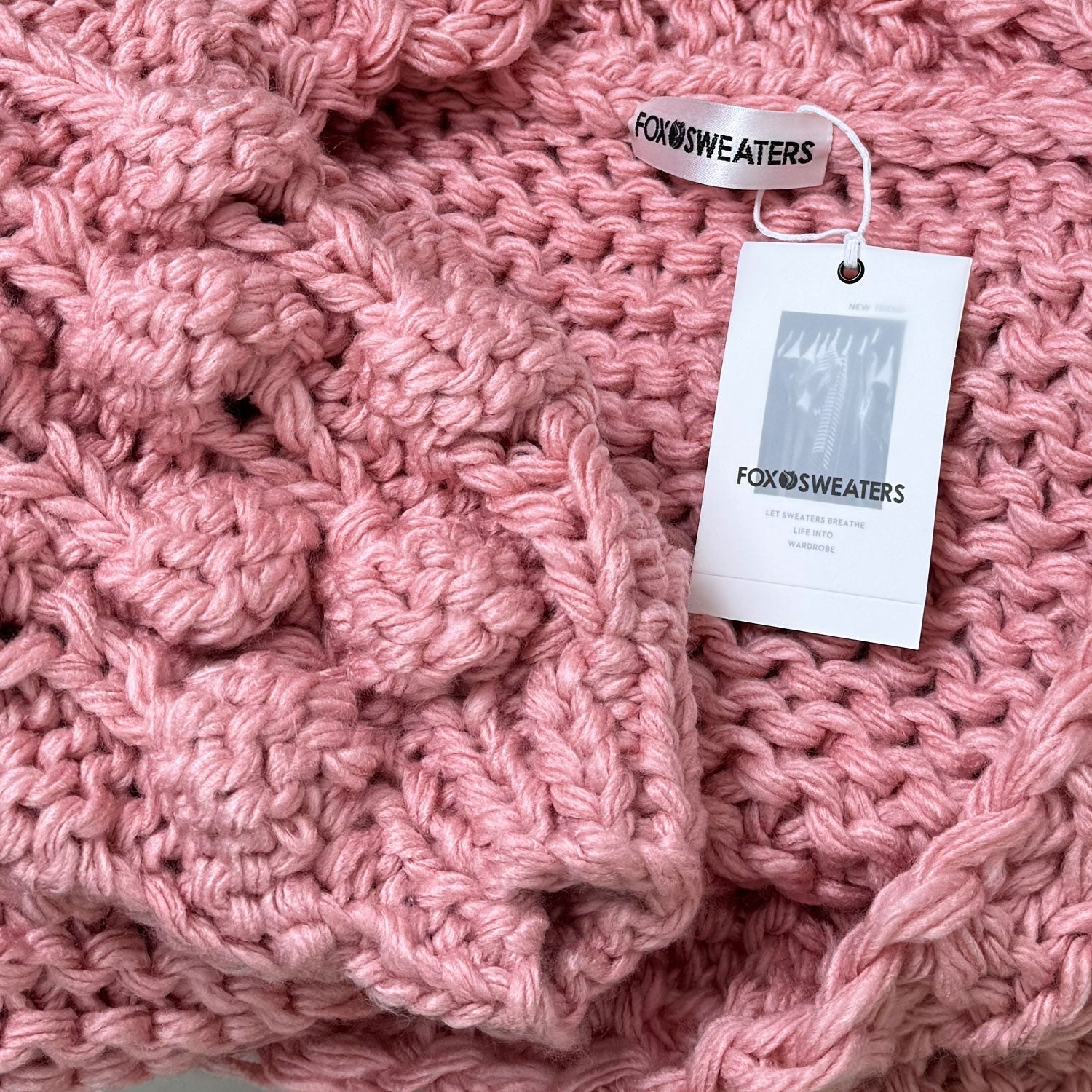 Louisa Popcorn Bubble Sleeve Cardigan