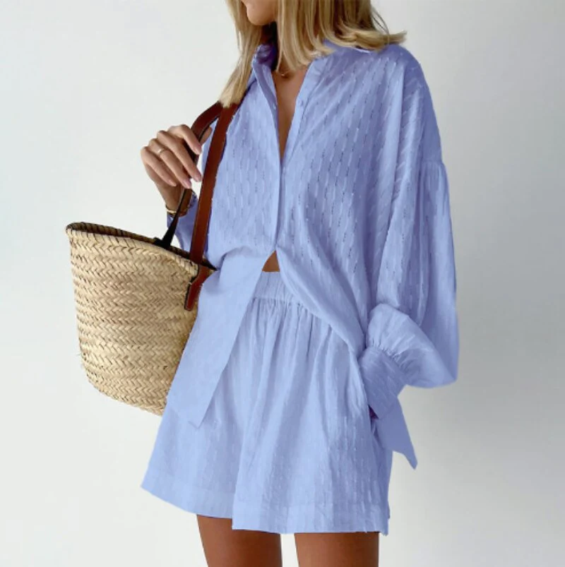 Lily Zomerse Co-ord Set – Licht & Stijlvol voor Warme Dagen