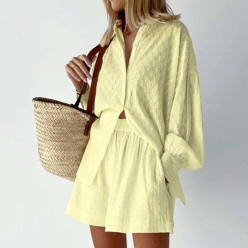 Lily Zomerse Co-ord Set – Licht & Stijlvol voor Warme Dagen