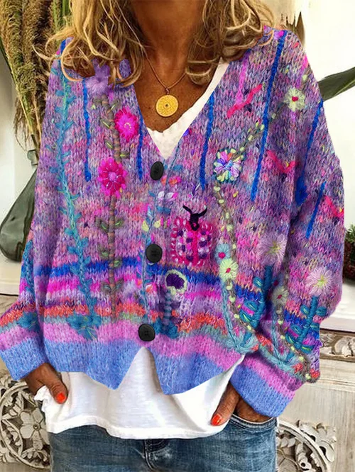 Olivia Zachte Gebreide Cardigan – Stijlvol & Comfortabel