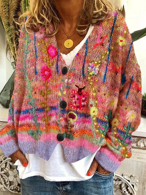 Olivia Zachte Gebreide Cardigan – Stijlvol & Comfortabel