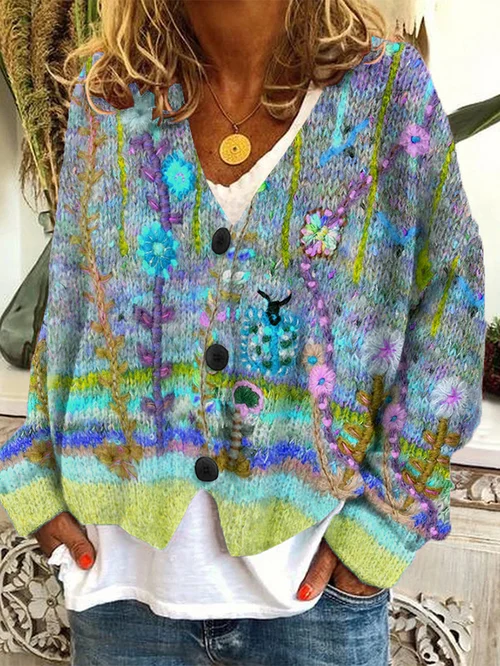 Olivia Zachte Gebreide Cardigan – Stijlvol & Comfortabel