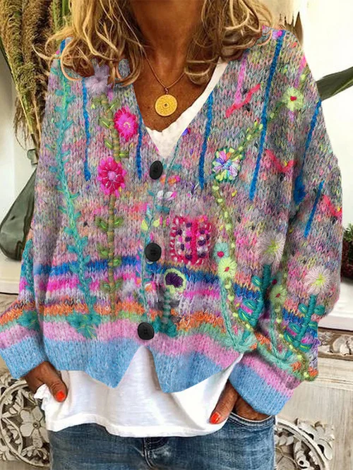 Olivia Zachte Gebreide Cardigan – Stijlvol & Comfortabel