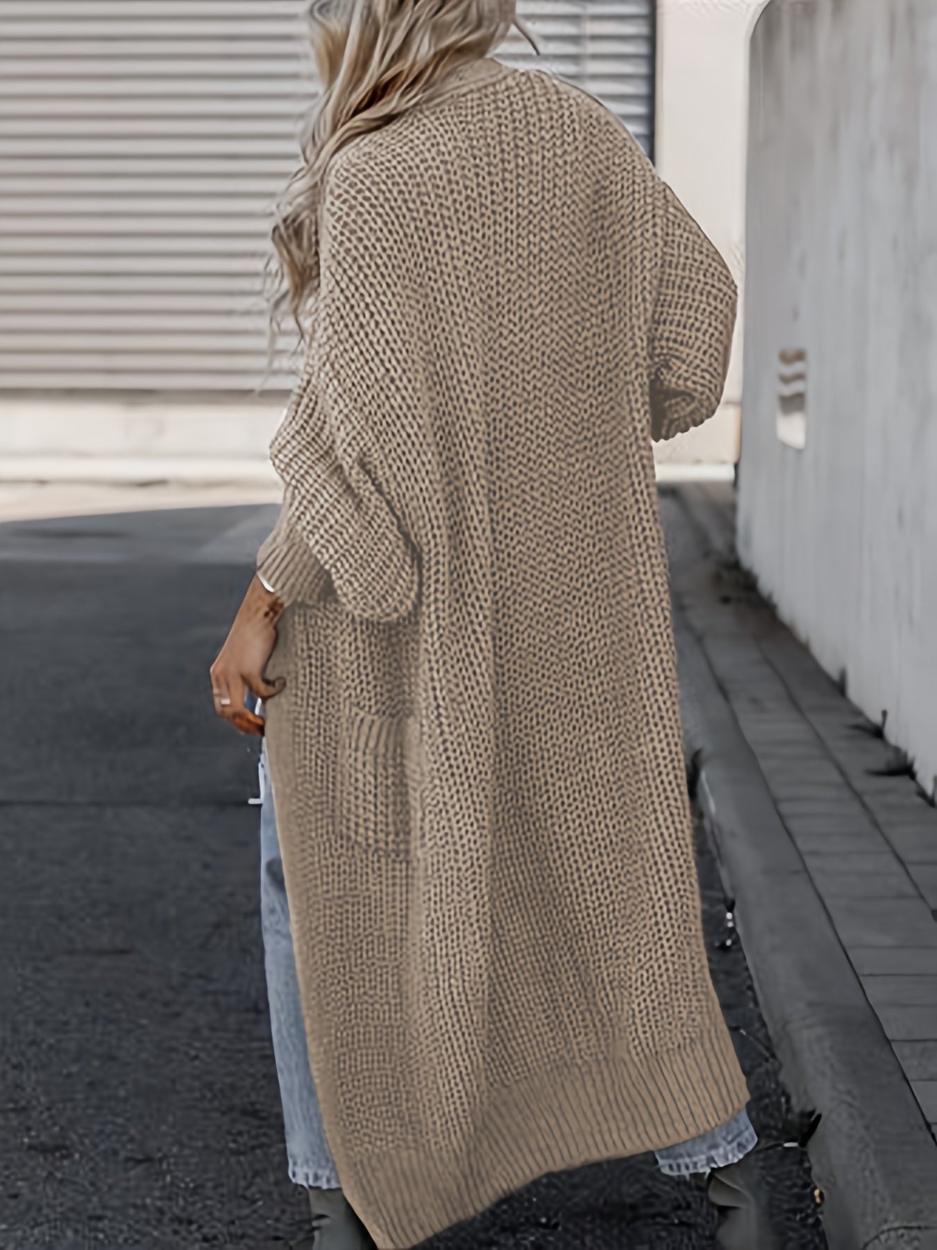 Anna - Casual Knitwear Cardigan met Praktische Zakken