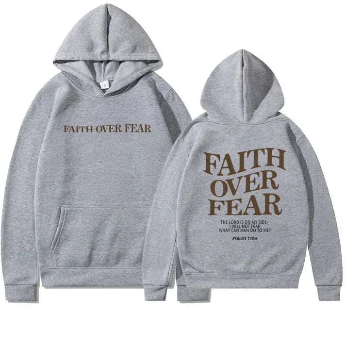 Amber Comfortabele Unisex Hoodie met Inspirerende Bijbelse Boodschap