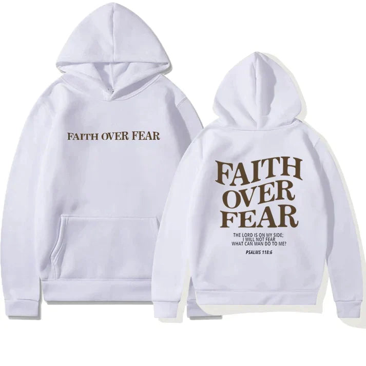 Amber Comfortabele Unisex Hoodie met Inspirerende Bijbelse Boodschap