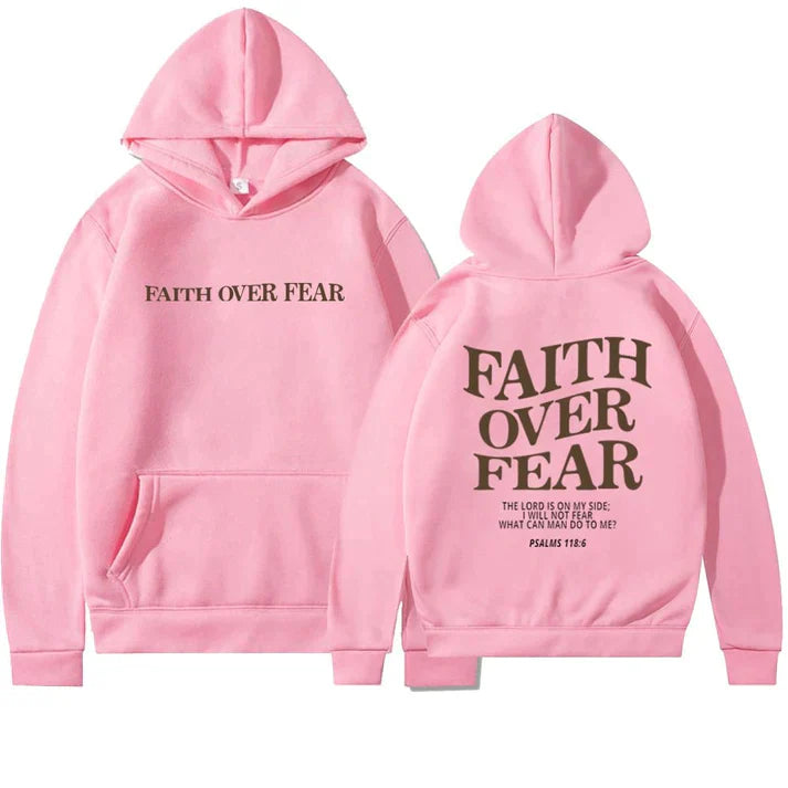 Amber Comfortabele Unisex Hoodie met Inspirerende Bijbelse Boodschap