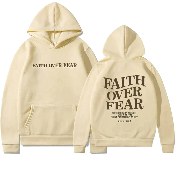 Amber Comfortabele Unisex Hoodie met Inspirerende Bijbelse Boodschap