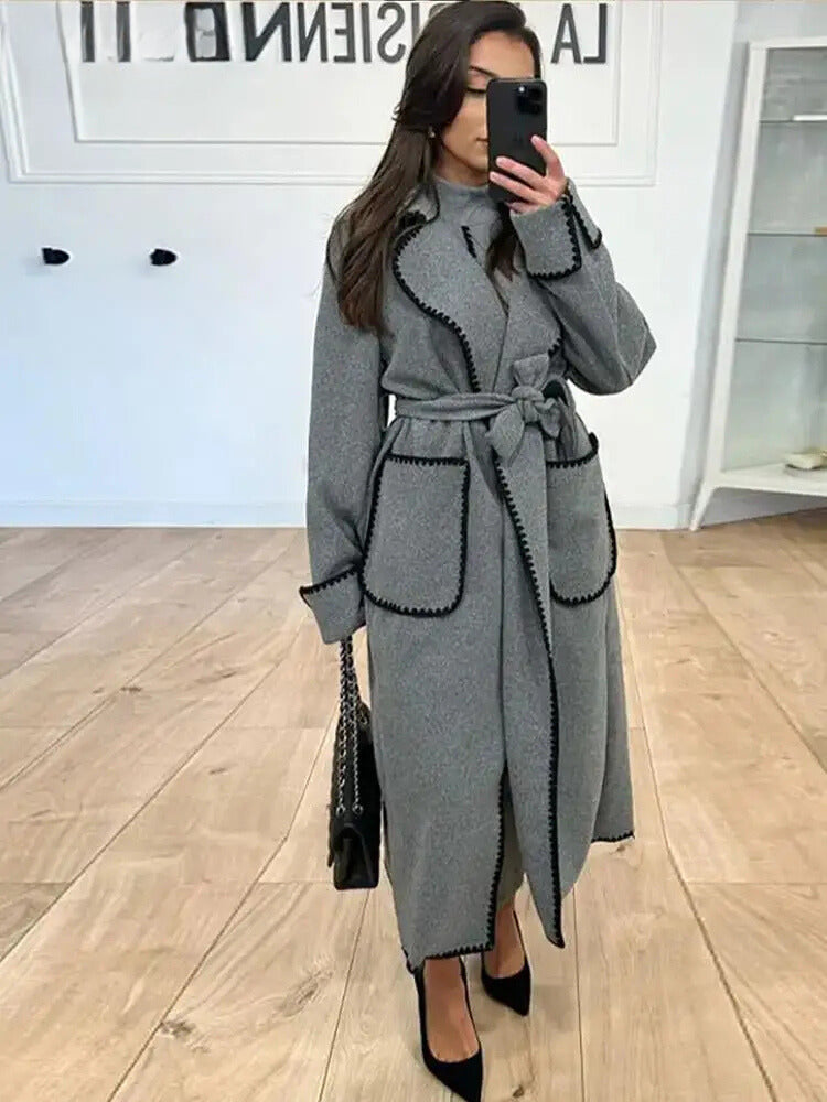 Amélie Luxe Wolblend Jas