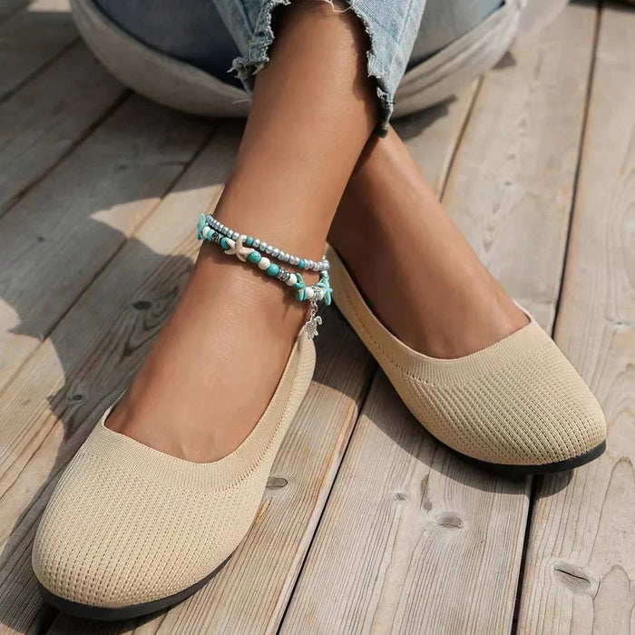 Emma Comfortabele Antislip Leren Instappers