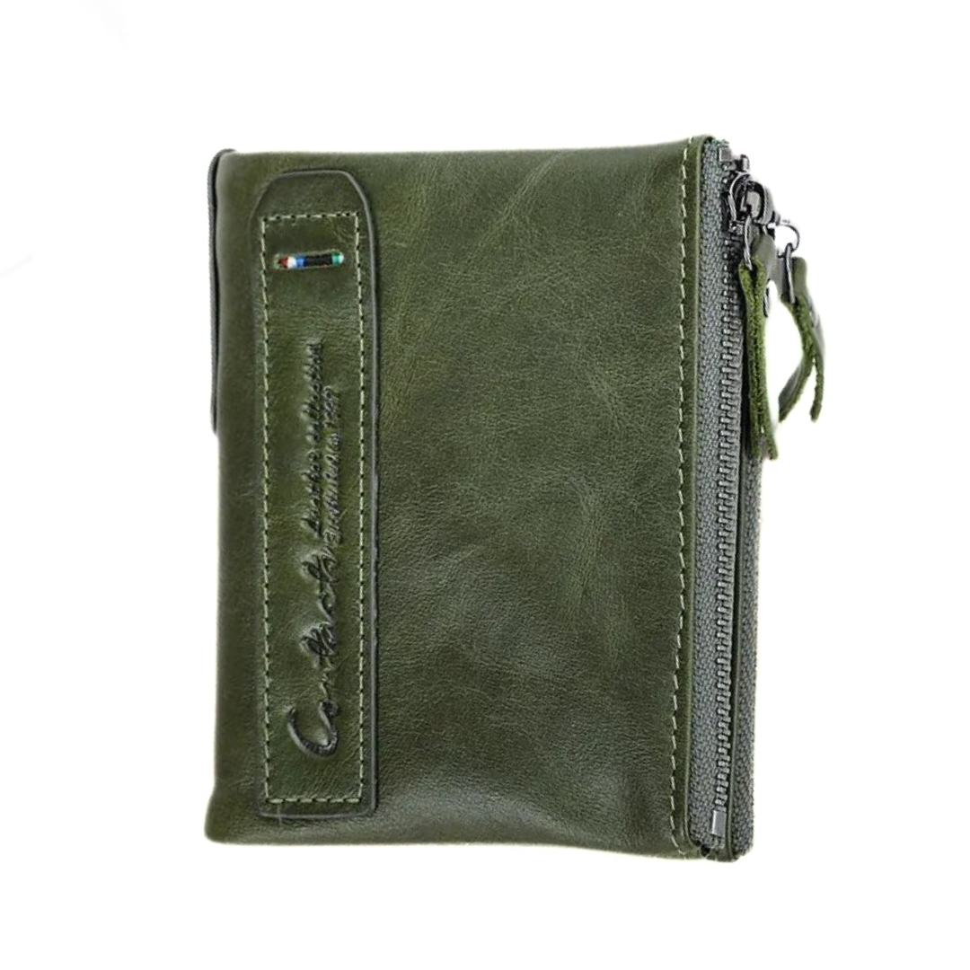 Luna Dubbele Rits Portemonnee | Compact en Elegant