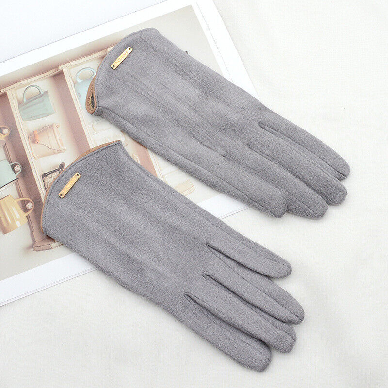 Dorine Elegante Suède Handschoenen met Cashmere Voering