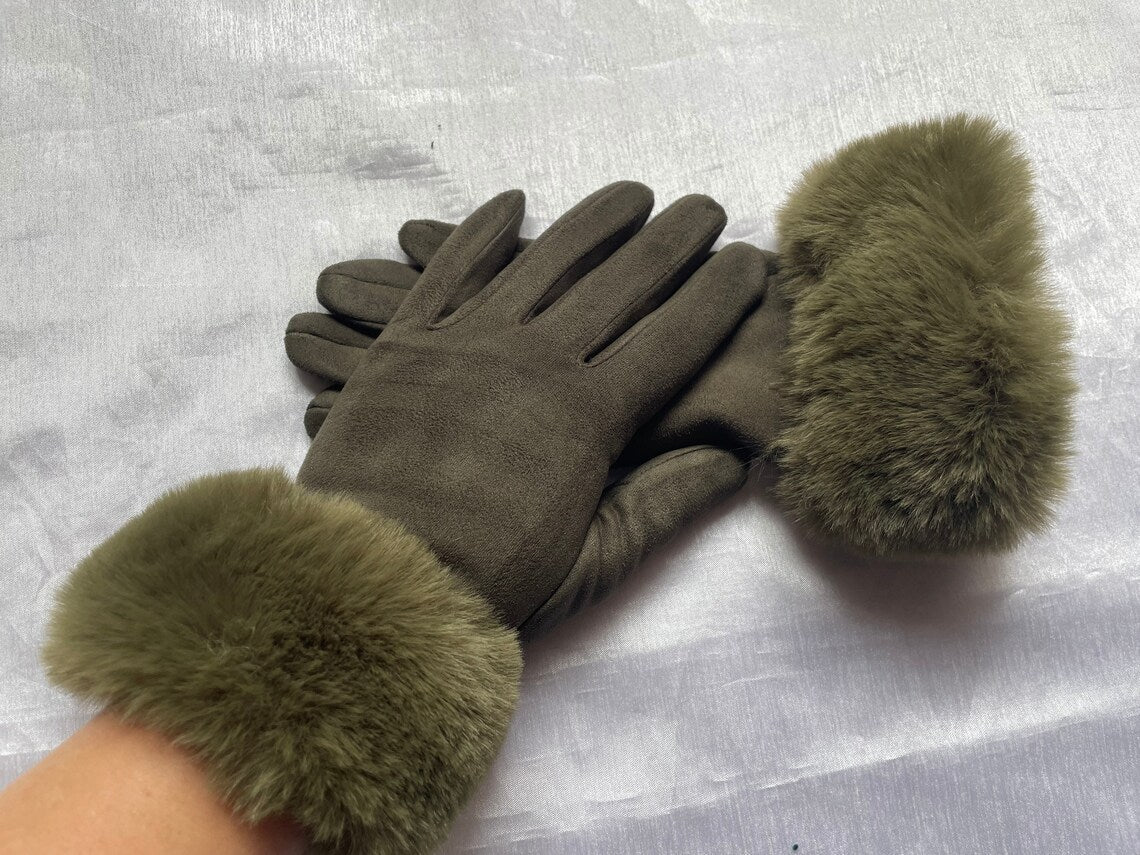 Nikki Suède Handschoenen | Klassiek & Elegant
