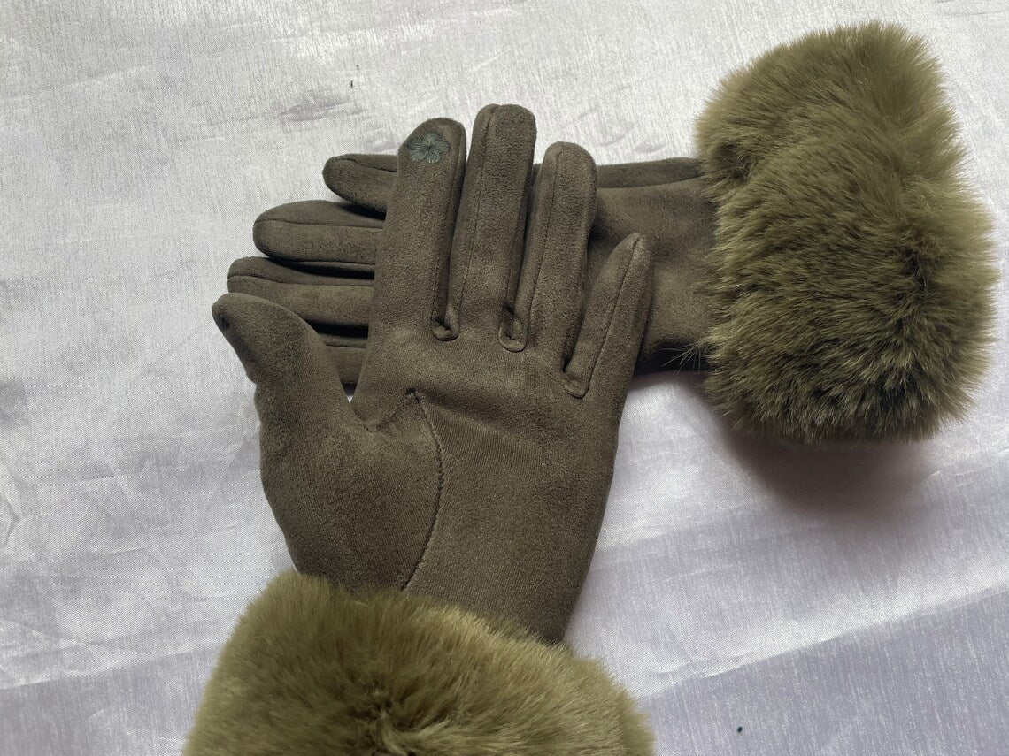 Nikki Suède Handschoenen | Klassiek & Elegant