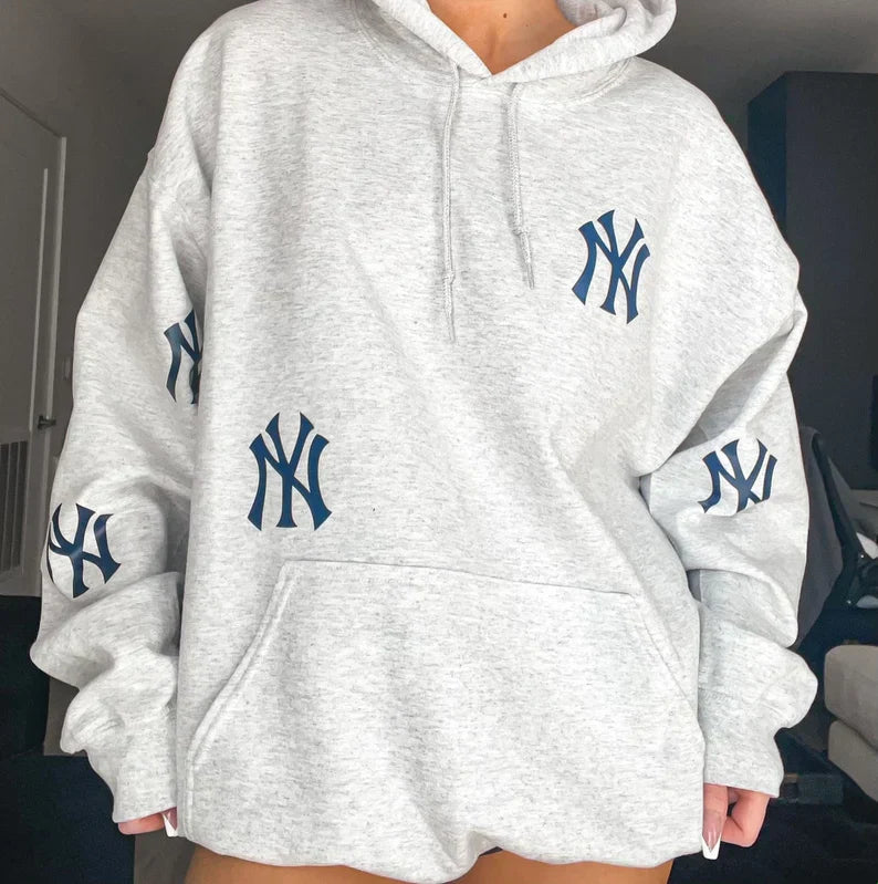 Mila - Luxe Comfortabele Hoodie met Stijlvolle Borduursels