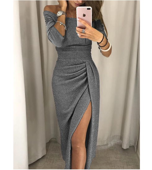 Cristy - Elegante Maxi Jurk