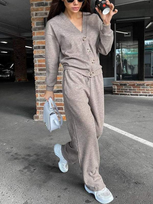 Elena Luxe Comfort Set – Zacht & Stijlvol Loungewear