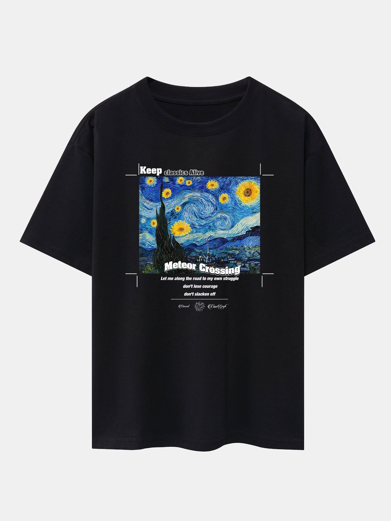 Amara | Comfortabel Abstract Print T-Shirt