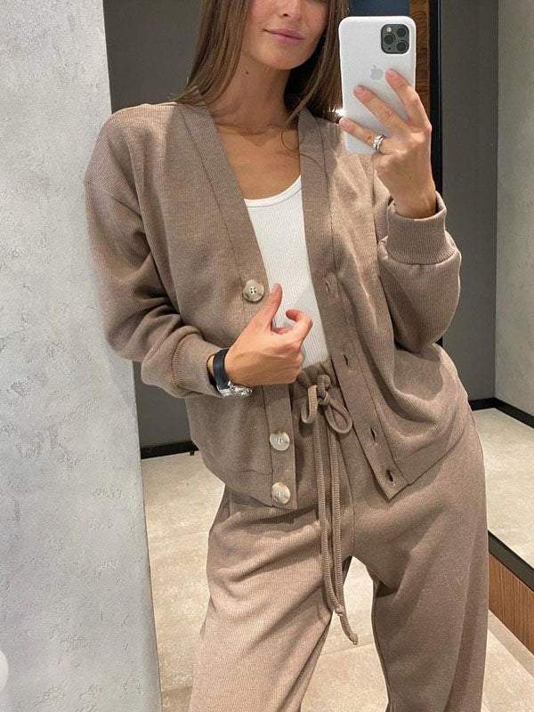 Elena Luxe Comfort Set – Zacht & Stijlvol Loungewear