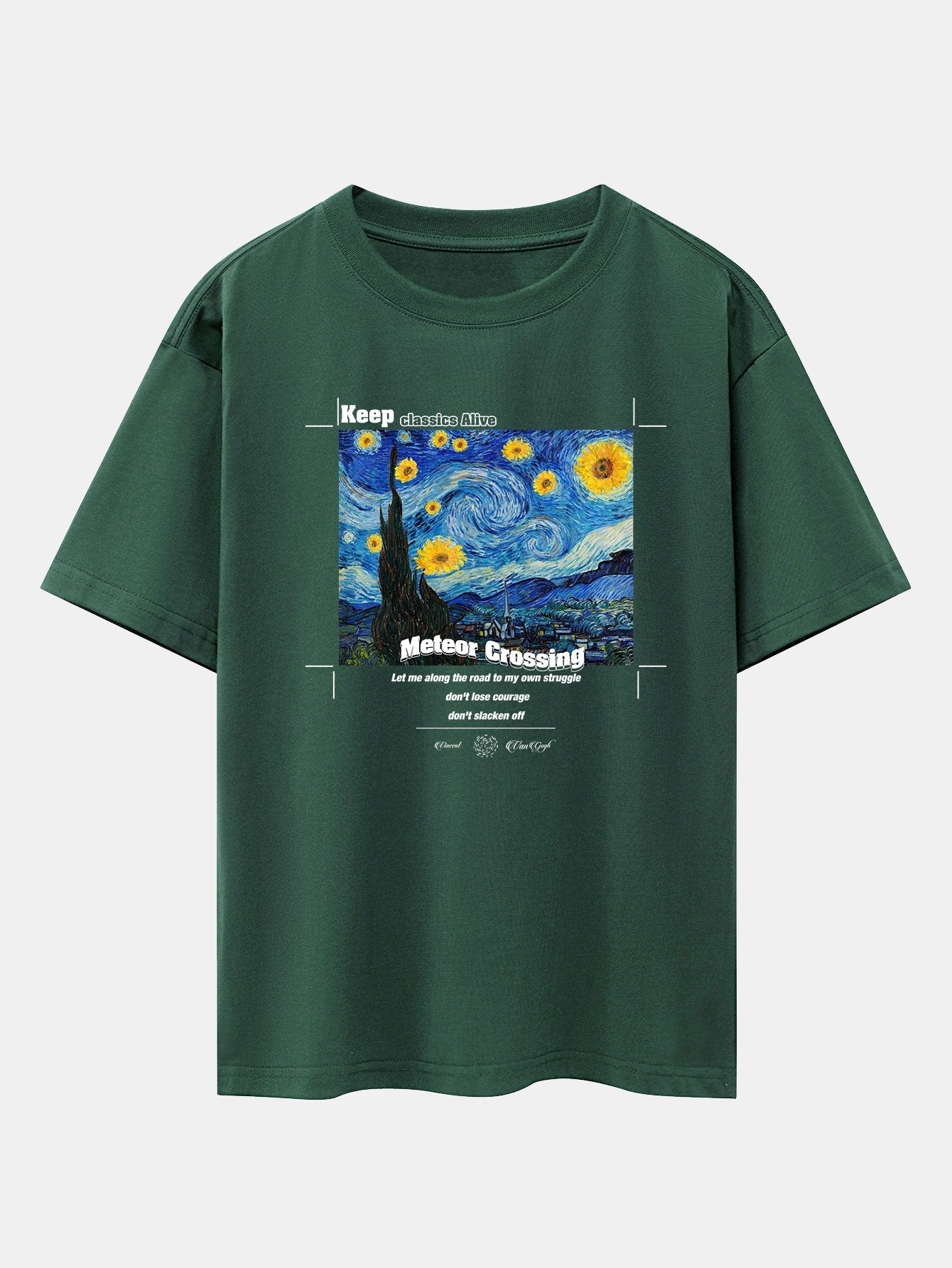 Amara | Comfortabel Abstract Print T-Shirt