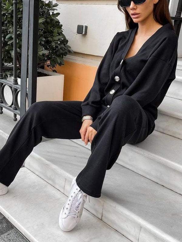 Elena Luxe Comfort Set – Zacht & Stijlvol Loungewear