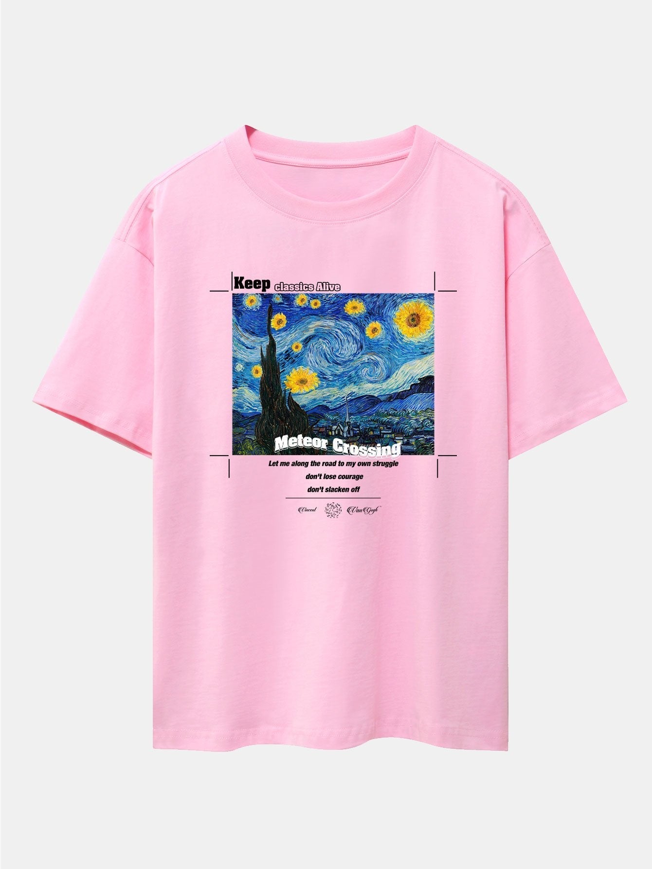 Amara | Comfortabel Abstract Print T-Shirt