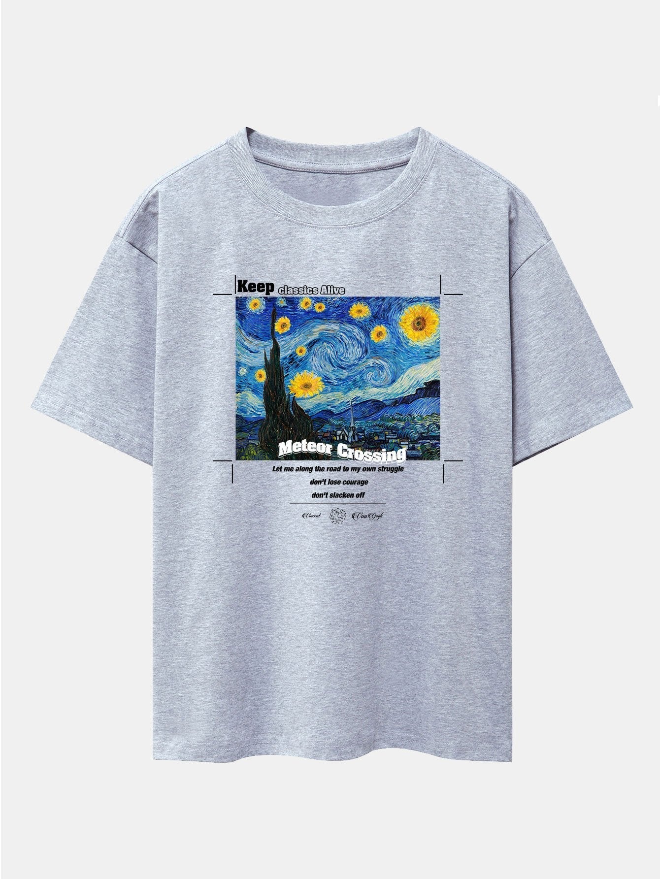Amara | Comfortabel Abstract Print T-Shirt