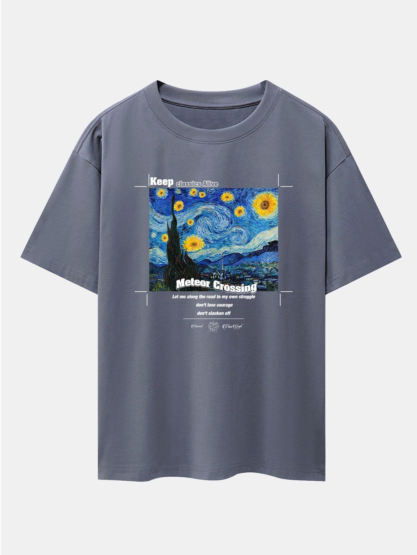 Amara | Comfortabel Abstract Print T-Shirt