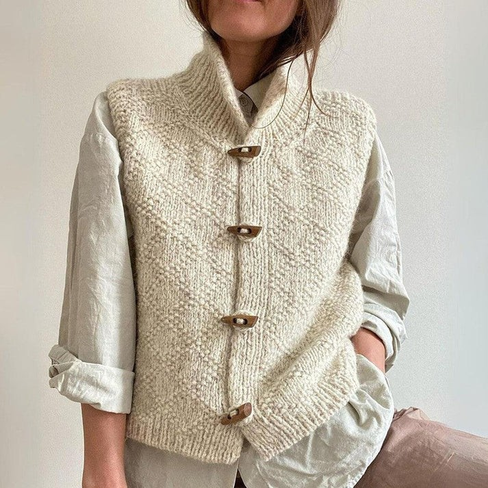 Isabella - Luxe Sleeveless Cardigan