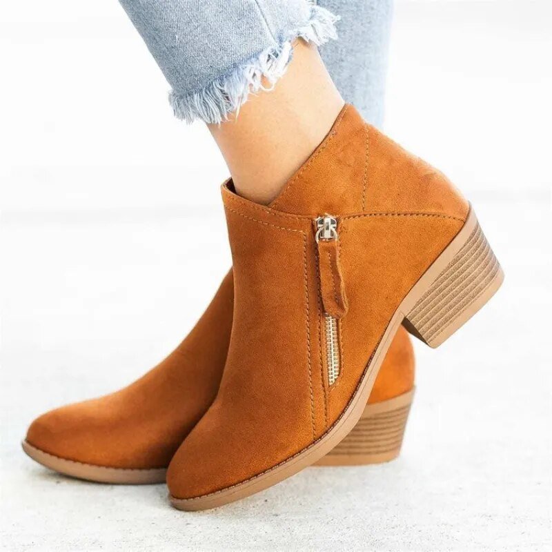 Leah Comfortabele Orthopedische Leren Boots
